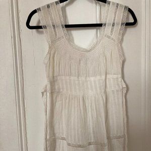 Free People Boho Lace Top